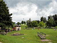 Der Spielplatz im Dorfzentrum